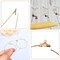 Earring Making Kit with 740 PCS Beading Hoop Earring Finding Component Accessories Hooks Jump Rings Loop Earring Backs Beads and Charms for Jewelry Making(740)